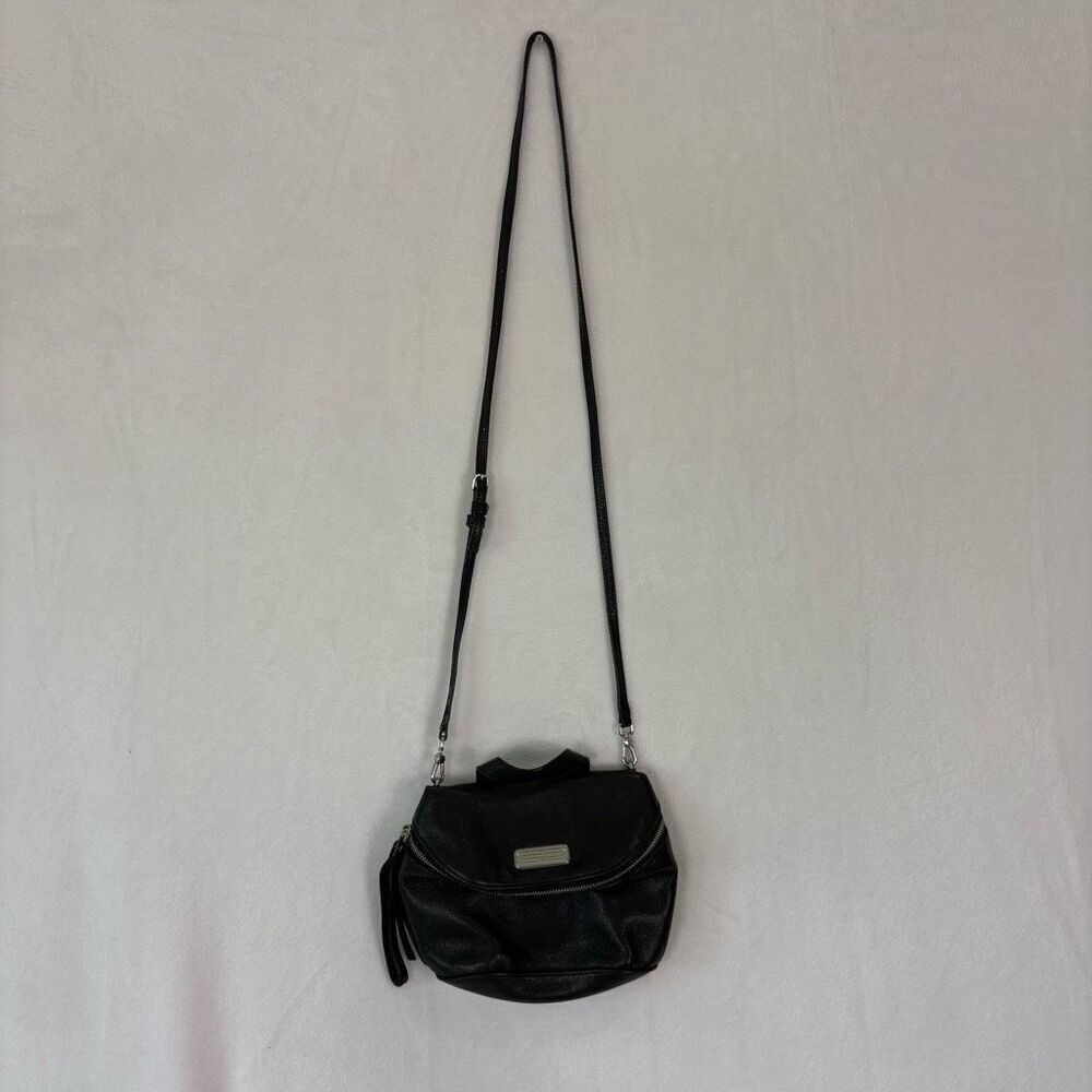 Marc by Marc Jacobs Black Leather Small Crossbody Purse